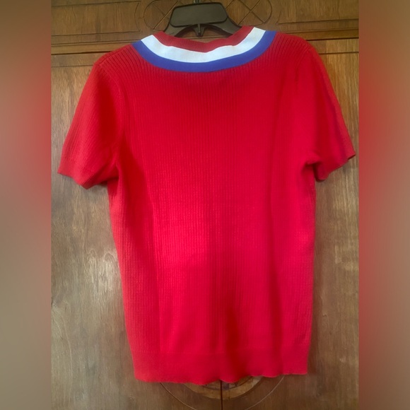 Vintage Ralph Lauren preppy sweater short sleeve - Picture 2 of 6